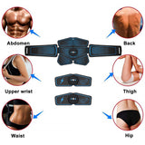 Abdominal Muscle Stimulator Trainer EMS Abs Weight Loss Fitness Equipment Training Electrostimulator Toner Exercise Sport Kit