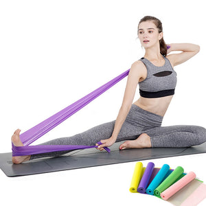Yoga Pilates Resistance Bands Fitness Gum Sport Elastic Band Gym Fitness Equipment Elastic Band for Training Exercises Workout