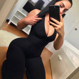 2020 Woman Sportswear Yoga Set Mesh Patchwork Black Sport Suit Jumpsuit Fitness Clothing Female Tracksuit for Women Gym Clothing