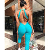 2020 Woman Sportswear Yoga Set Mesh Patchwork Black Sport Suit Jumpsuit Fitness Clothing Female Tracksuit for Women Gym Clothing