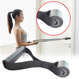 3pcs Door Anchor Pull Rope Door Buckle Home Fitness Elastic Exercise Training Strap Resistance Band Fitness Equipment