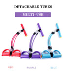 Fitness Tube Resistanc Elastic Pull Ropes Exerciser Belly Resistance Band Home Gym Sport Training Elastic Band Fitness Equipment