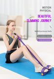 Multi-Function Tension Rope Fitness Pedal Exerciser Rope Pull Band Fitness Equipments Resistance Bands