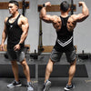 Men's Strong and handsome Casual vest bodybuilding Gyms tank top men Fitness Sleeveless Shirt Cotton undershirt fashion vest