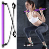 1PC Pilates Stick Yoga Resistance Bands Gym Equipment Elastic Bands Fitness Training Body Crossfit Gym Rubber Tube yoga pilates